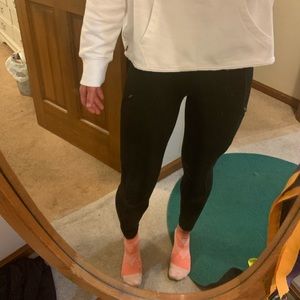 Black 2-pocket leggings